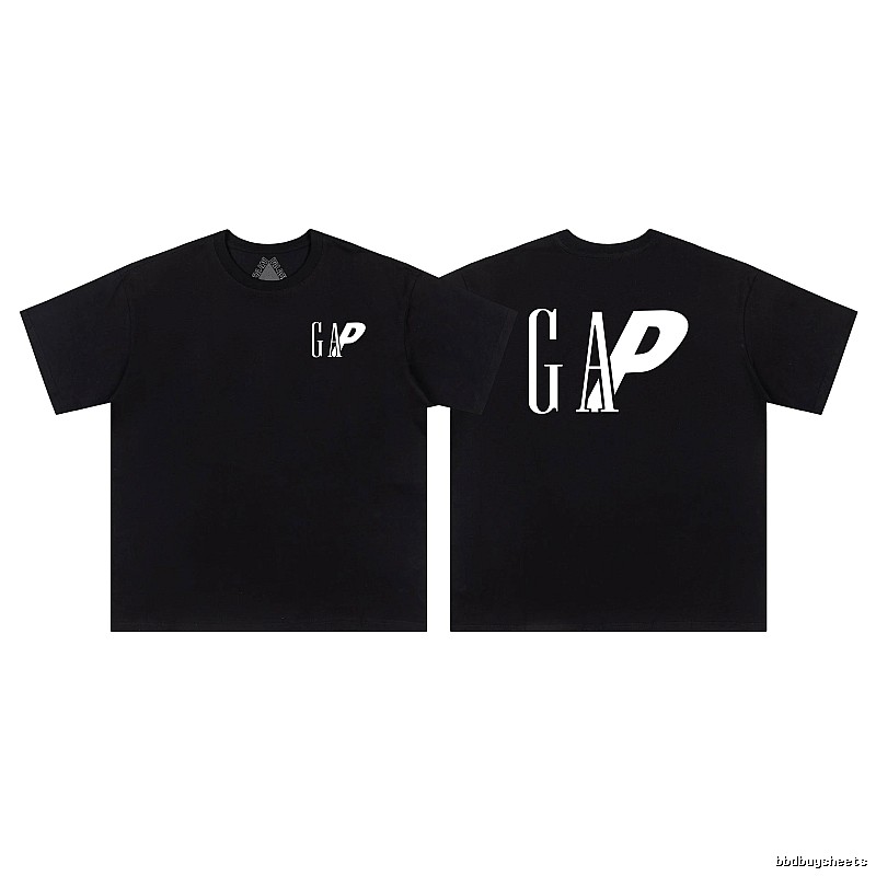 Palace x GAP Street Style Black T-Shirt