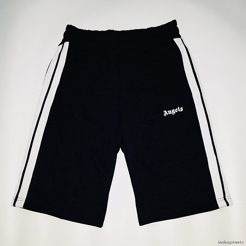 Palm Angels Classic Track shorts Black Side Stripe for Daily Styling