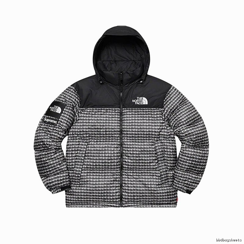 Pattern Logo The North Face Puffer Jacket for Photo Ready Looks