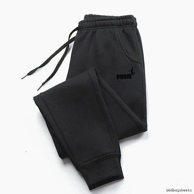 Puma Daily Sweatpants Black Drawstring Sweatpants for City Outfits