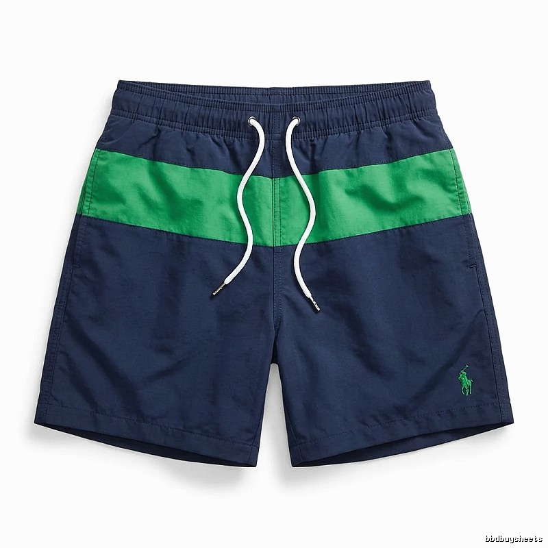 Ralph Lauren Color-Block Casual Shorts