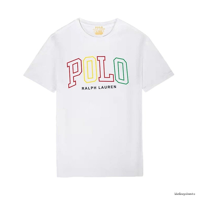 Ralph Lauren Polo-style white T-shirt