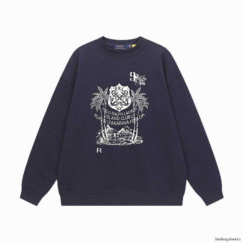 Ralph Lauren Printed Casual Style Sweatshirt