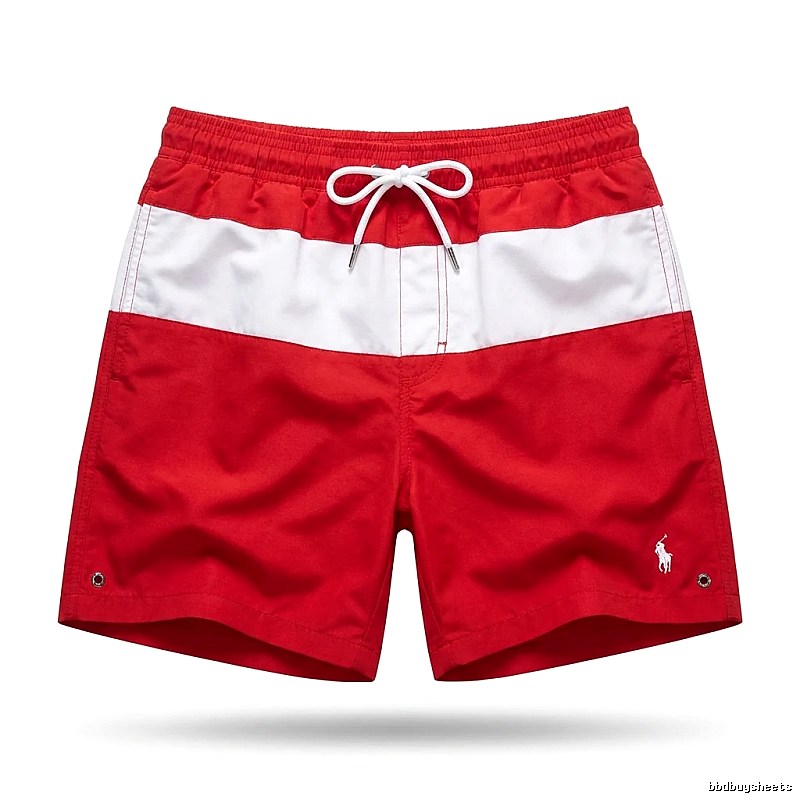 Ralph Lauren red and white color - block shorts