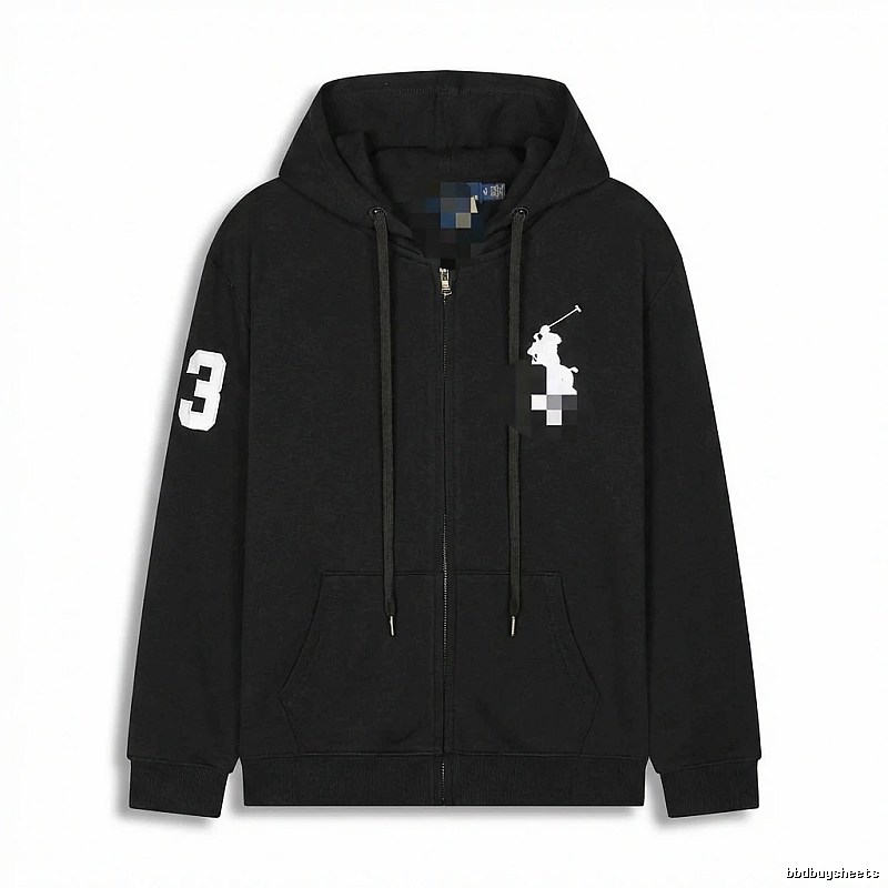 Ralph Lauren sporty black hoodie