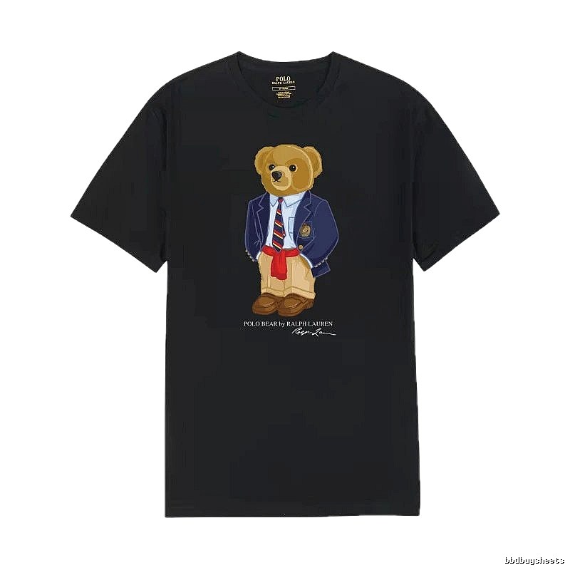 Ralph Lauren Teddy Bear Collection Black T-shirt