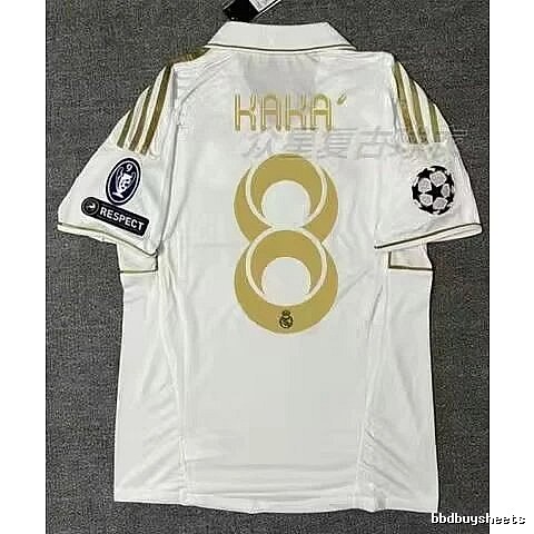 Real Madrid Easy Match Retro Teka soccer jersey White Retro Football for Leisure Wear