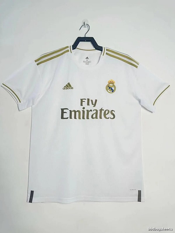 Real Madrid Resort Retro Teka soccer jersey White Retro Football with Premium Look