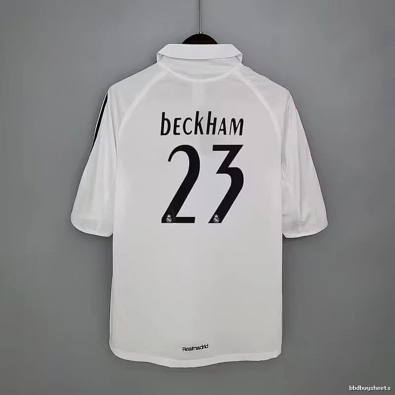 Real Madrid Statement Retro Teka soccer jersey White Retro Football for Outdoor Plans