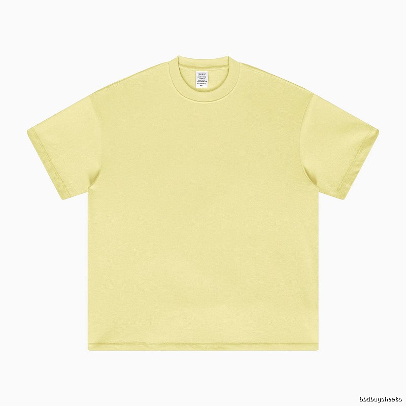 Relaxed Plain white T-shirt Minimal White Short with Designer-Inspired Detail