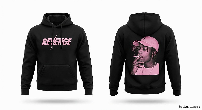 Revenge Dark Style Black Hoodie