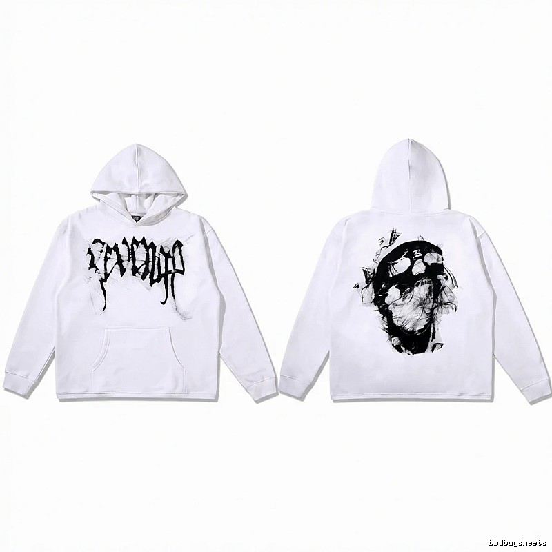 Revenge dark - style white hoodie
