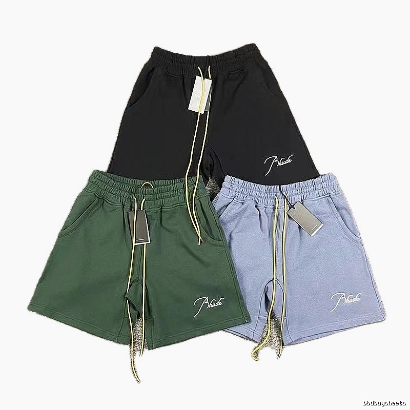 RHUDE casual style three-color shorts