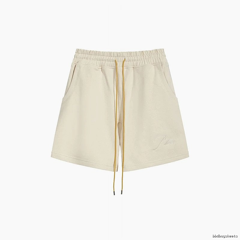 RHUDE's simple and casual style off-white shorts