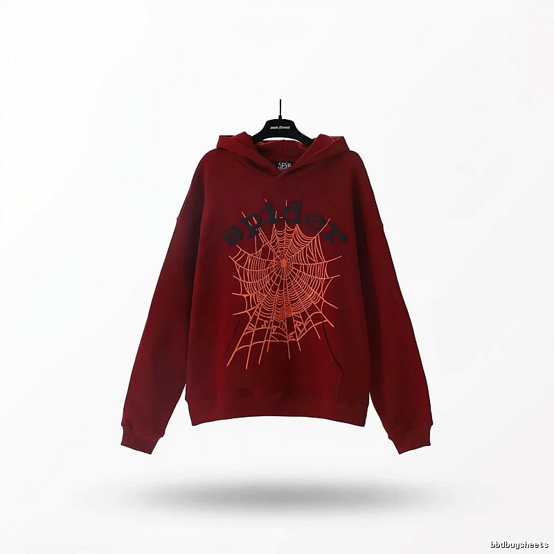 Sp5der Spider Web Retro Style Sweatshirt