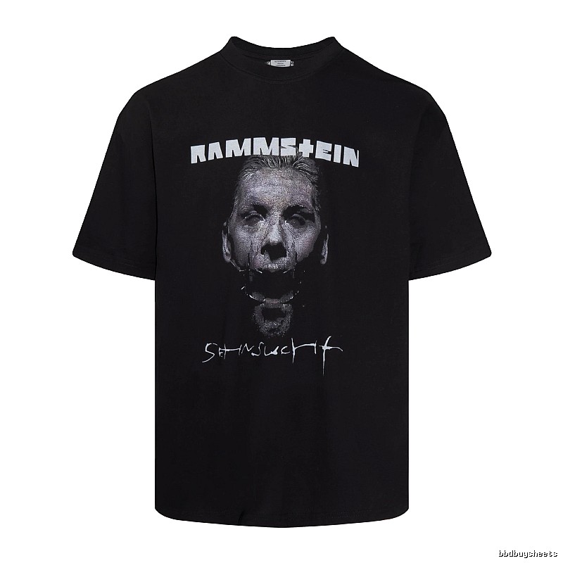Streetwear Statement graphic T-shirt Black Colorful Lucky with Logo Accent