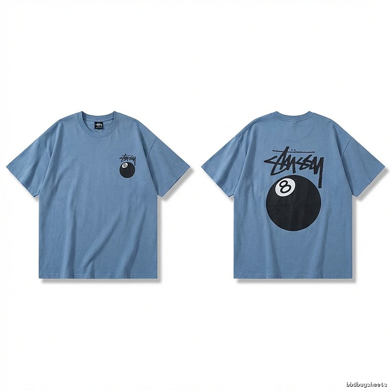 Stussy 8-ball blue T-shirt