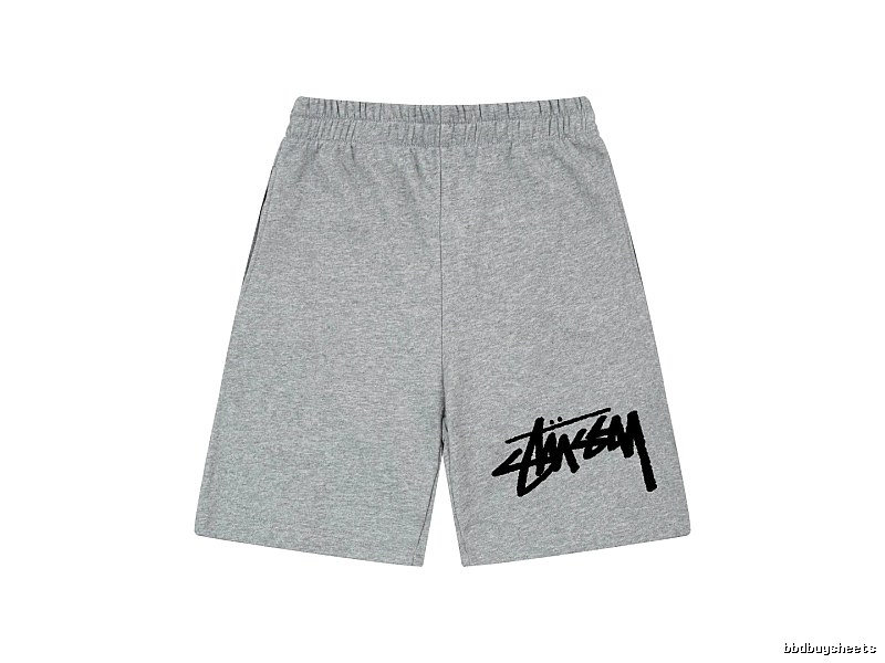 Stussy basic casual grey shorts