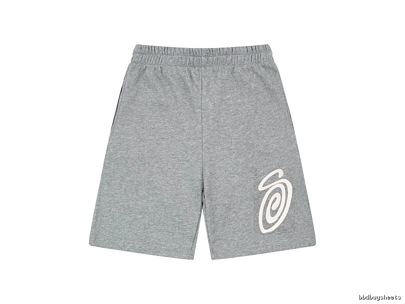 Stussy classic casual gray shorts