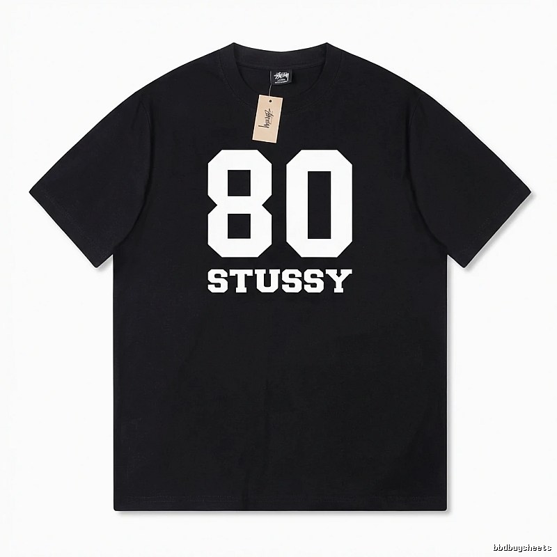 Stussy digital style black T-shirt