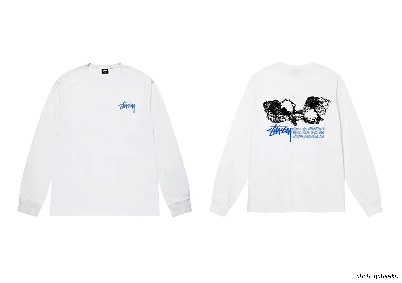 Stussy Graffiti Retro Style White T-shirt