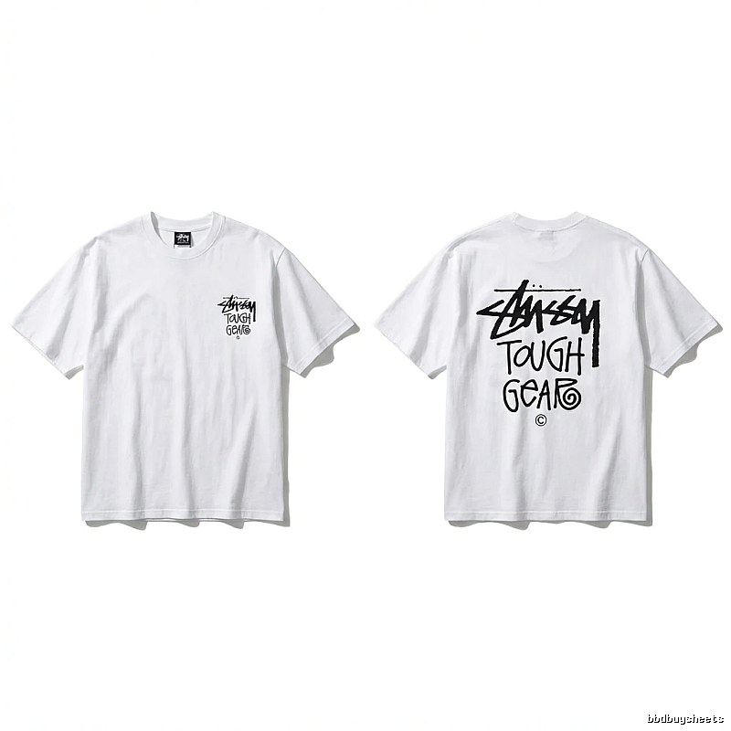 Stussy Graffiti Style White T-shirt