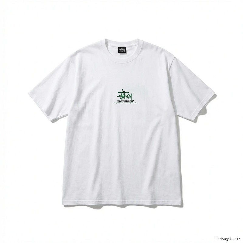 Stussy International Series Simple White T-shirt