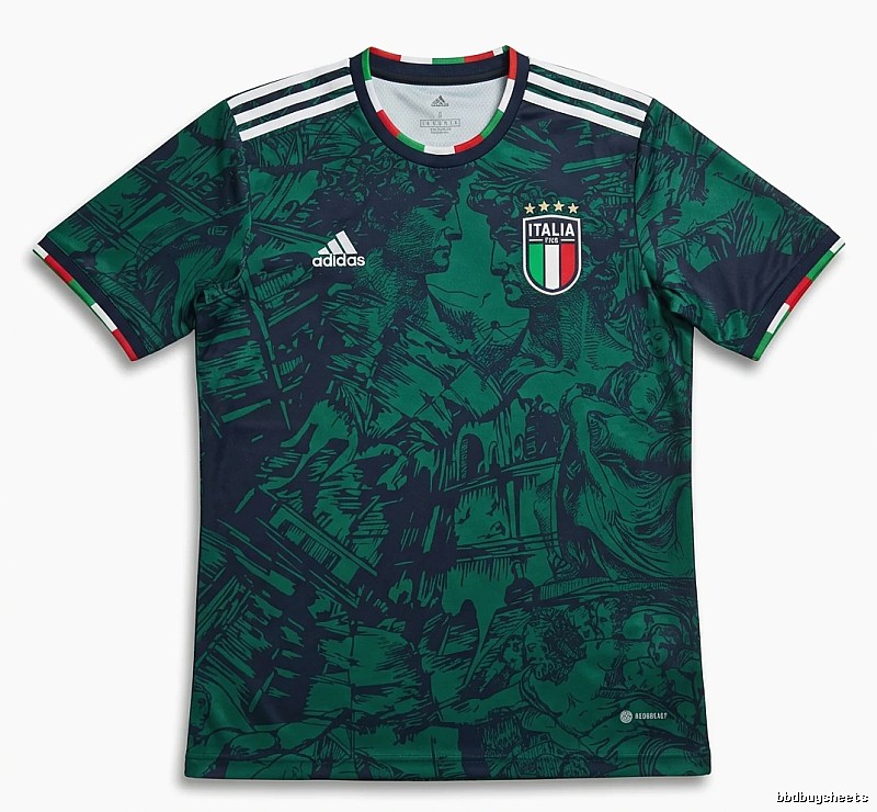 Stussy Italian retro style green T-shirt