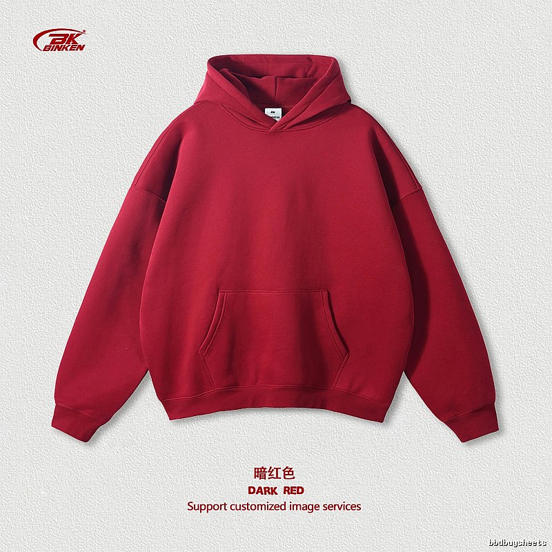 Summer Pullover hoodie Navy Blank Kangaroo with Bold Graphic