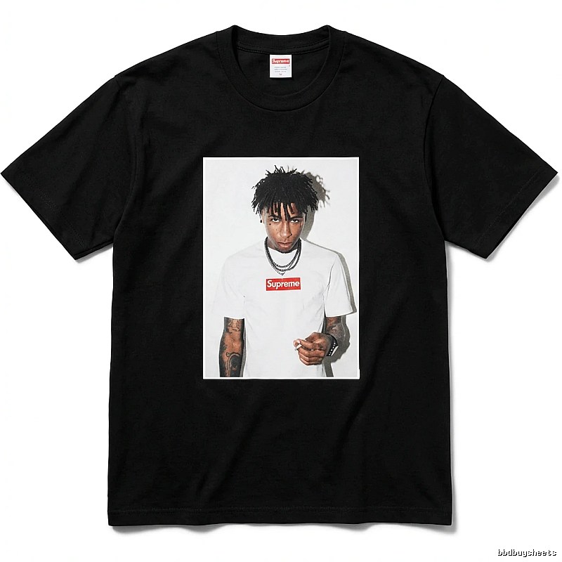 Supreme Portrait Style Black T-shirt