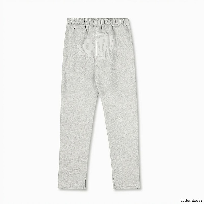 SynaWorld Trendy Cool Style Light Gray Sweatpants