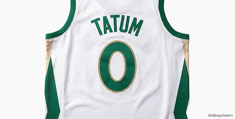 Tatum Series Green and White Basketball Vest