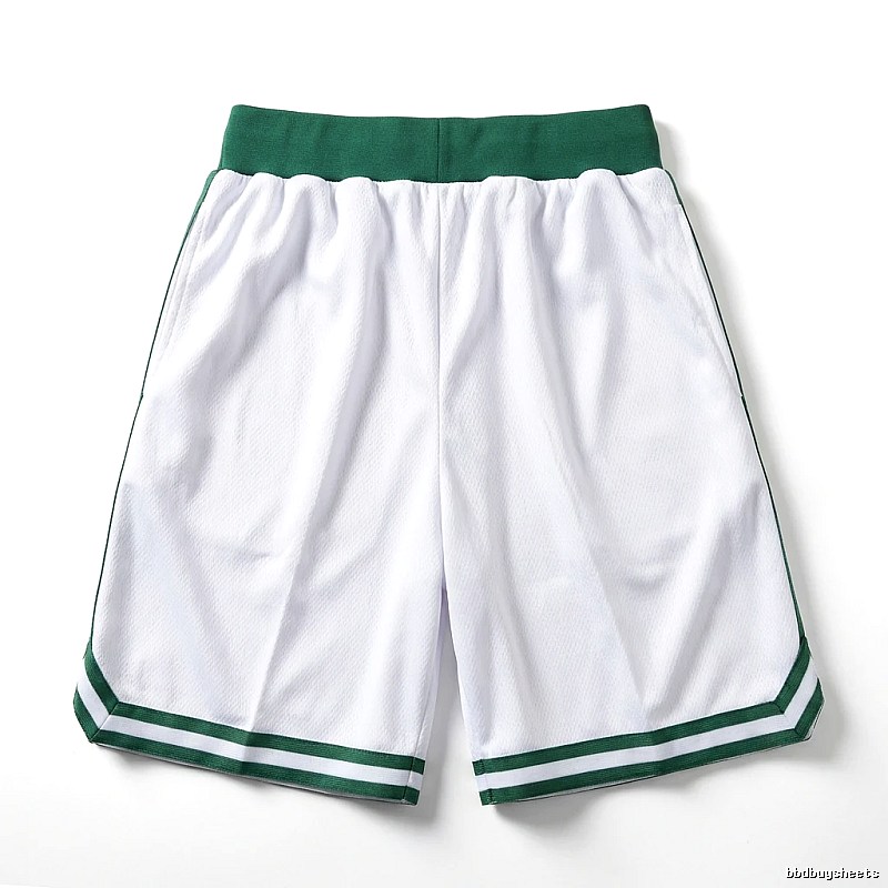 Tatum sporty white-green shorts