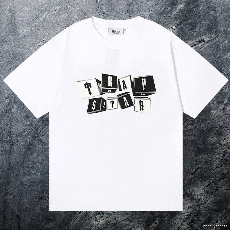 Trapstar Easy Match Keys graphic T-shirt Black White Key for Leisure Wear