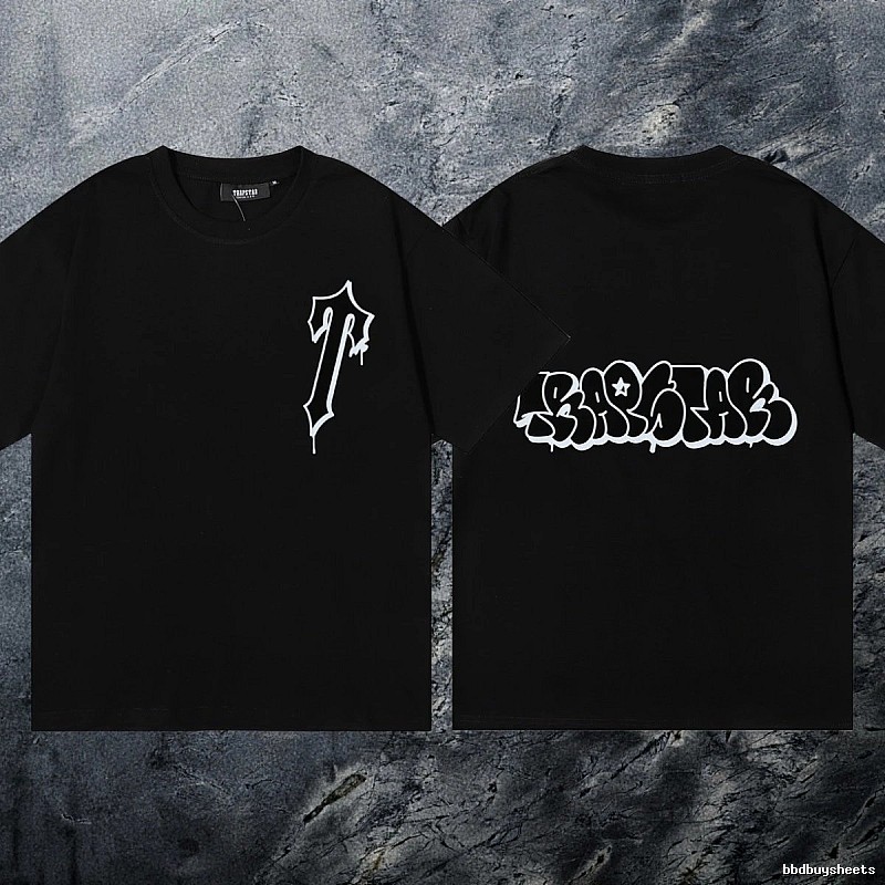 Trapstar Gift Ready Keys graphic T-shirt Black White Key with Fresh Pattern