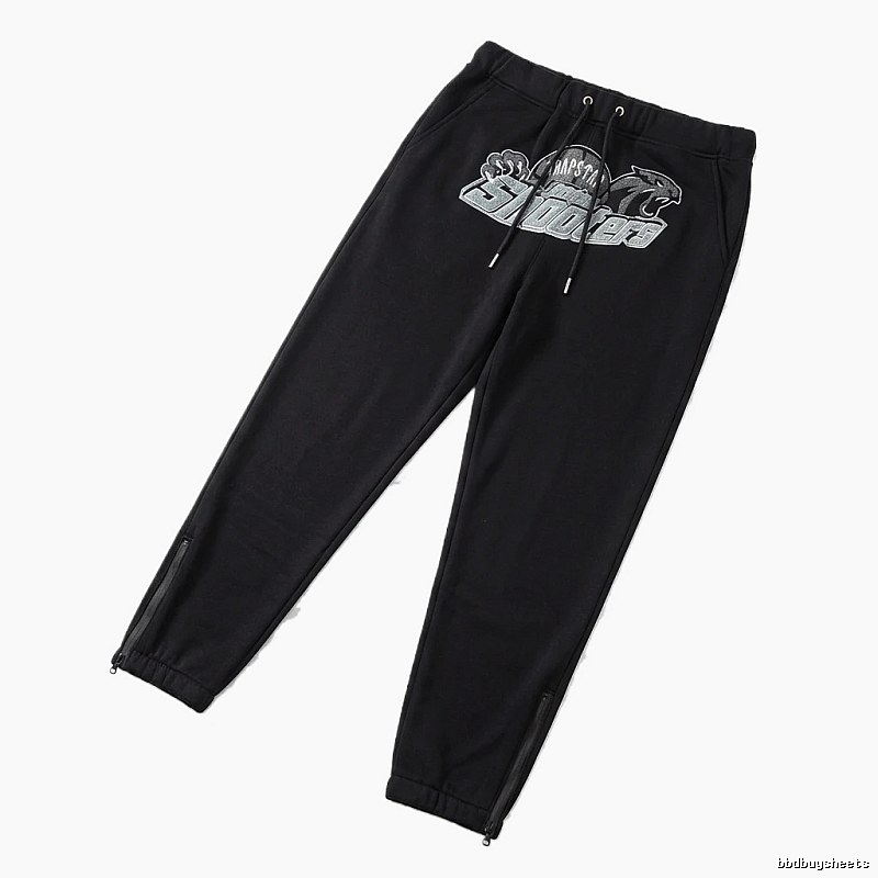 Trapstar Printed Trendy Black Sweatpants