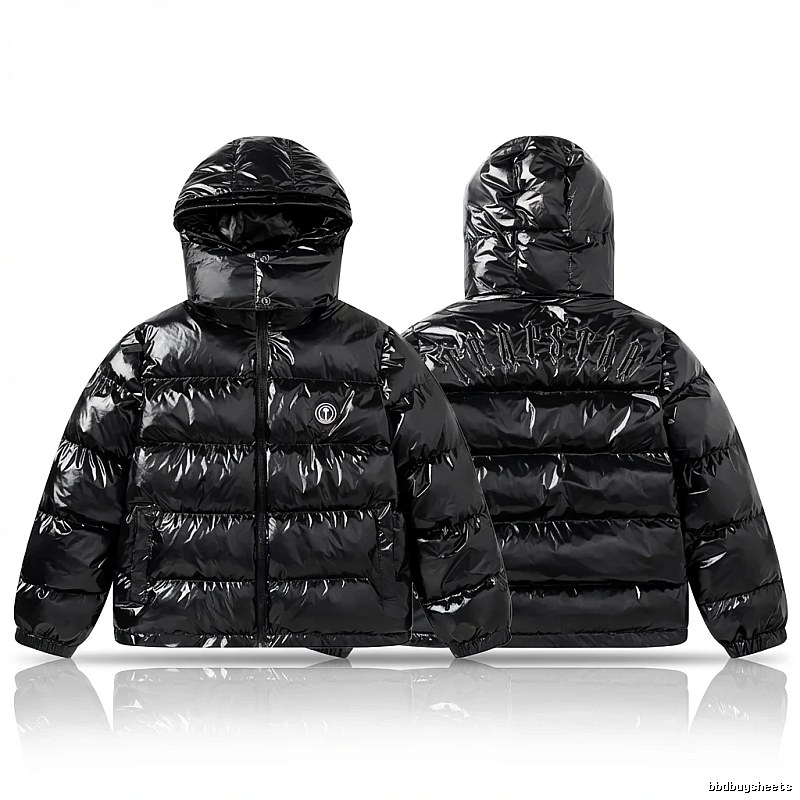 Trapstar Trendy Glossy Black Down Jacket