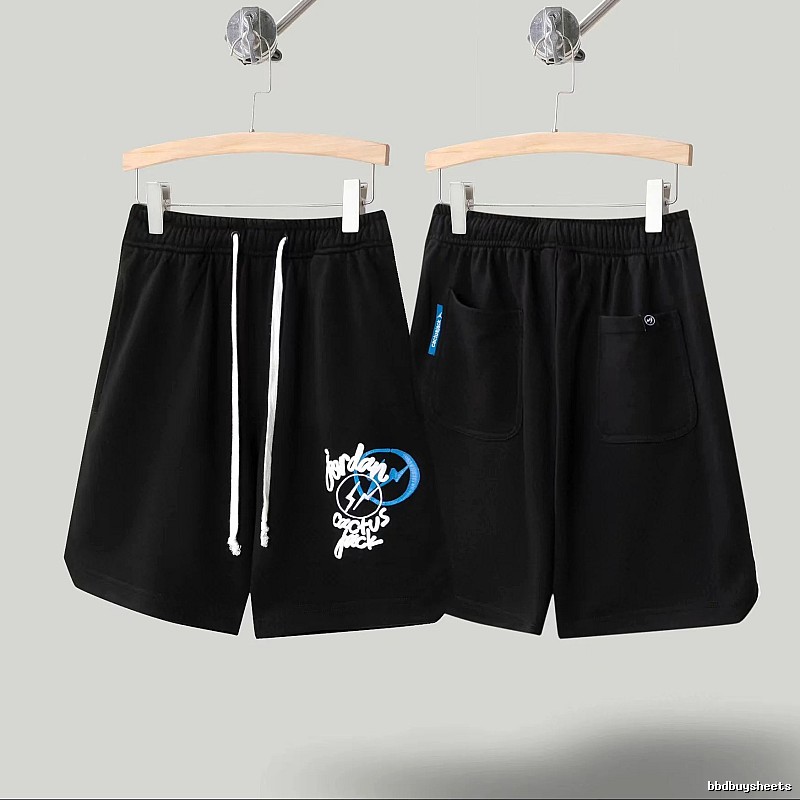 Travis Scott Cactus Jack Street Style Black Shorts