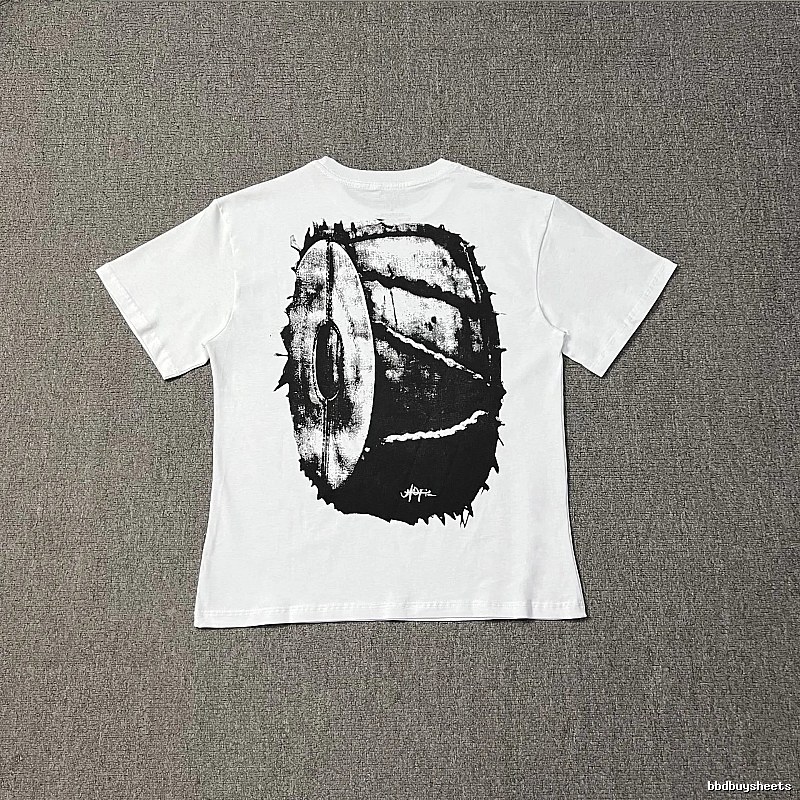 Travis Scott Casual Graphic T-shirt Brown Travis Scott for Comfortable Styling