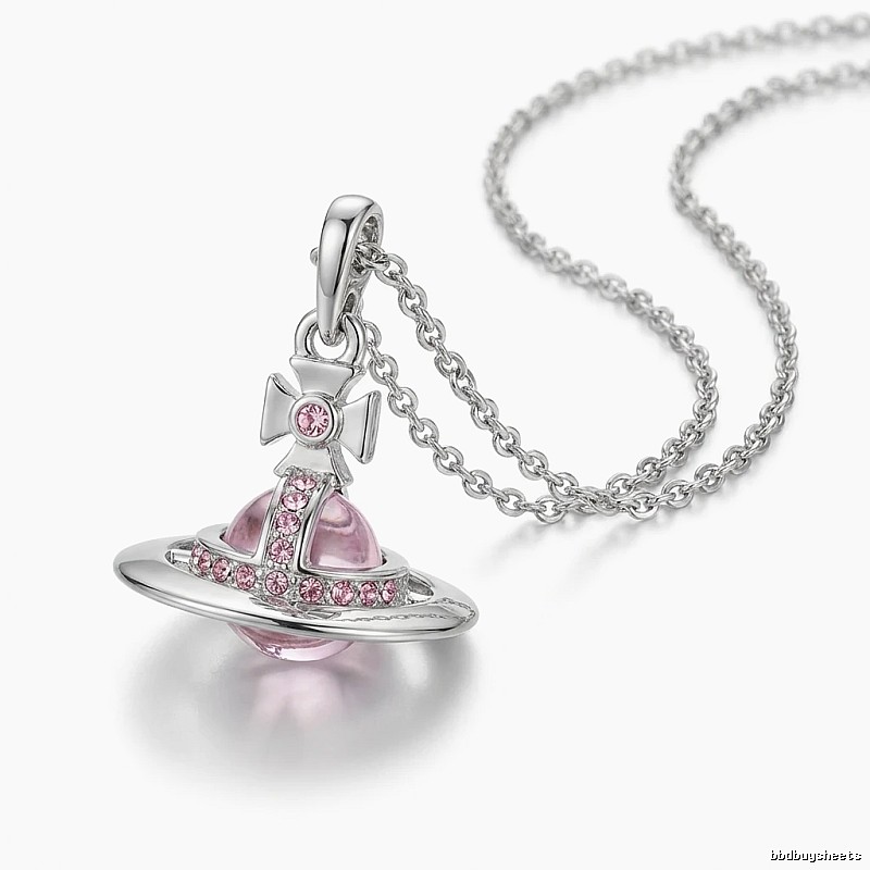 Vivienne Westwood Saturn series silver necklace