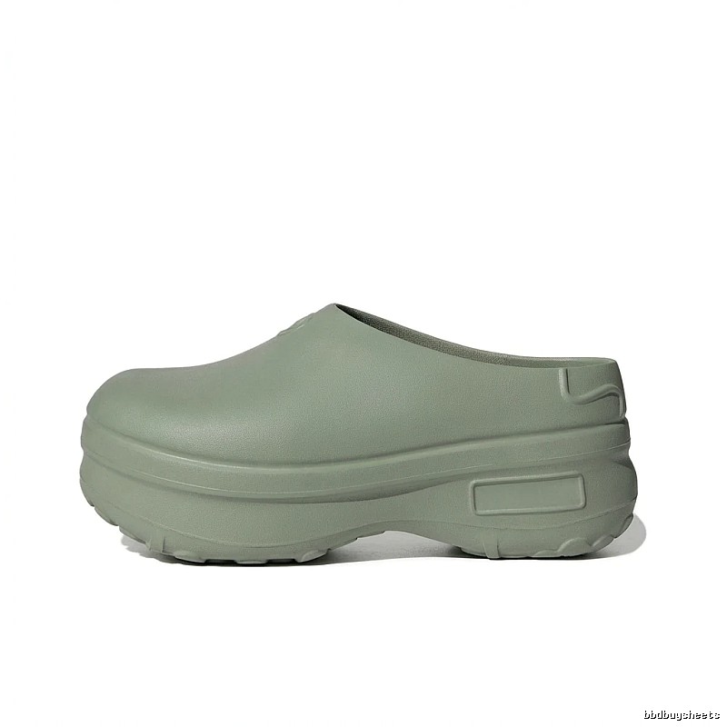 Yeezy Thick-soled Casual Style Grey-green Slippers